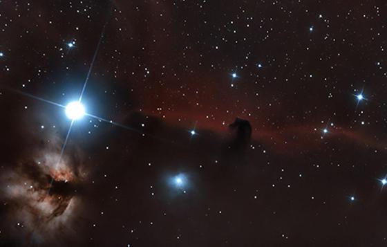 IC434 et Flamme IC434 et Flamme