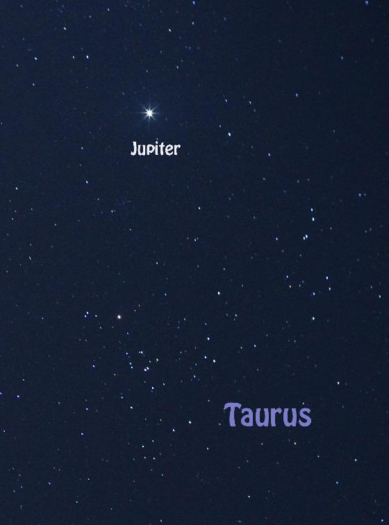 Jupiter et les hyades Jupiter et les hyades