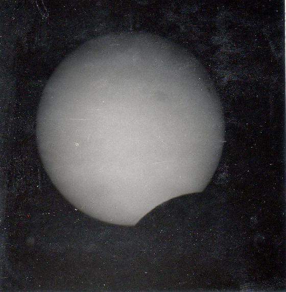 Eclipse partielle de Soleil du 30/06/1973 Eclipse partielle de Soleil du 30/06/1973