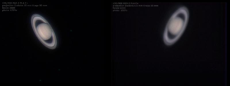 Saturne f3600 et f6000