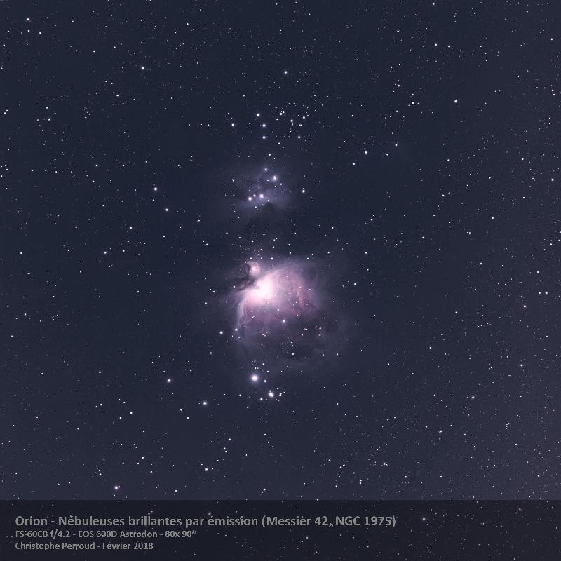 M42 + NGC1975 M42 + NGC1975