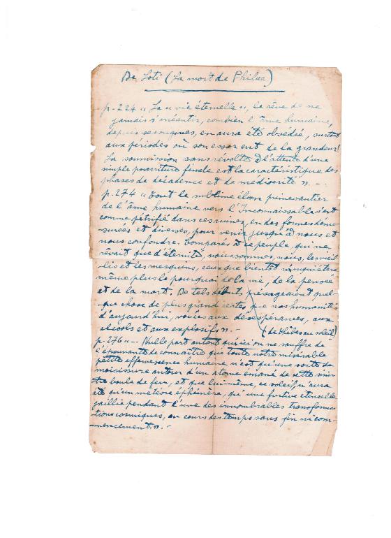lettre a philea