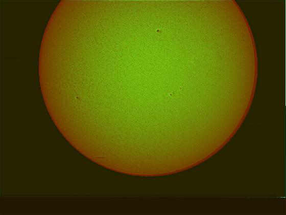 Premier soleil en a-alpha Premier soleil en a-alpha