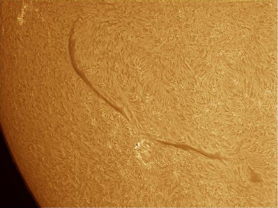 sun h-alpha filament 30.08.2015 sun h-alpha filament 30.08.2015