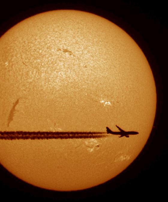 soleil et avion soleil et avion
