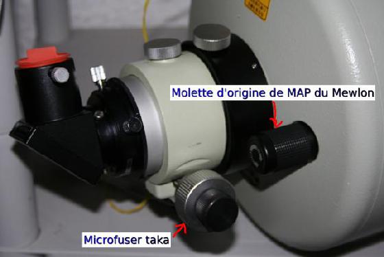 Microfuser sur Mewlon 210