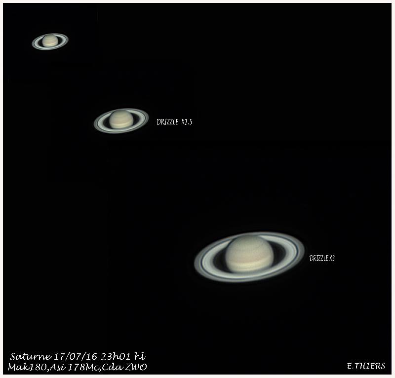 Dernière Saturne Saison 2016