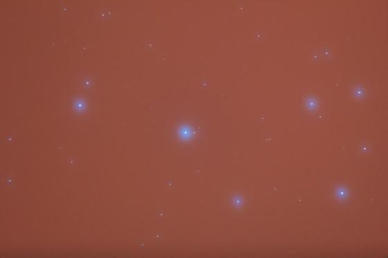 M45 60s avec Orion skyglow