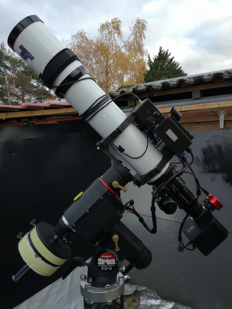 Setup astro photo CCD + lulu + accessoires