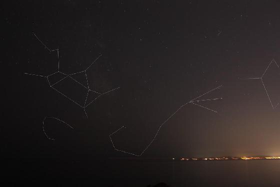 Constellations sur la mer Constellations sur la mer