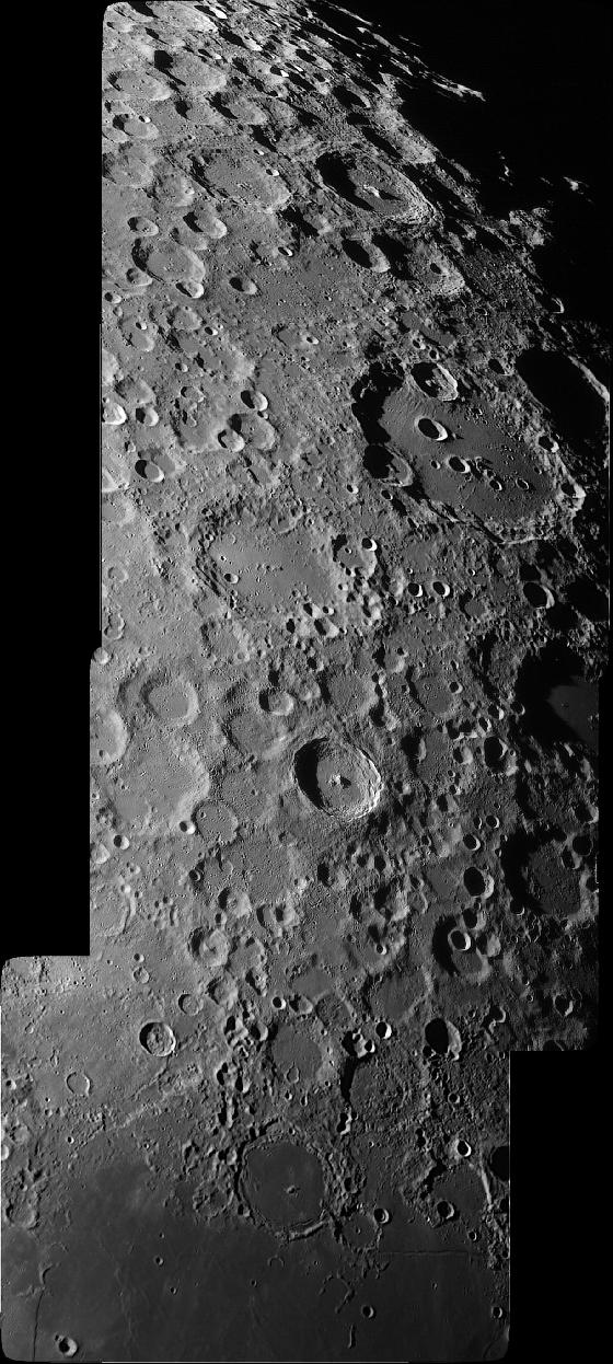 Mosaïque de Pitatus à Moretus en passant par Clavius du 03 01 12 Mosaïque de Pitatus à Moretus en passant par Clavius du 03 01 12