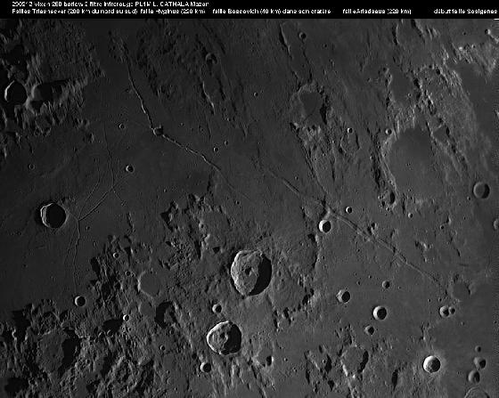 Lune 290212 Les failles autour d'Hyginus Lune 290212 Les failles autour d'Hyginus