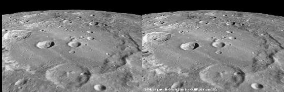 Clavius 3 D louchée Google Earth Clavius 3 D louchée Google Earth