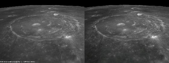Posidonius 3 D louchée Google Earth Posidonius 3 D louchée Google Earth