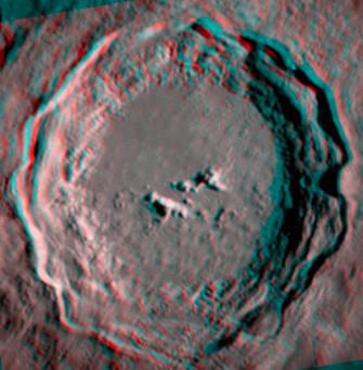Copernic 3D Anaglyphe MARC et LRO Copernic 3D Anaglyphe MARC et LRO