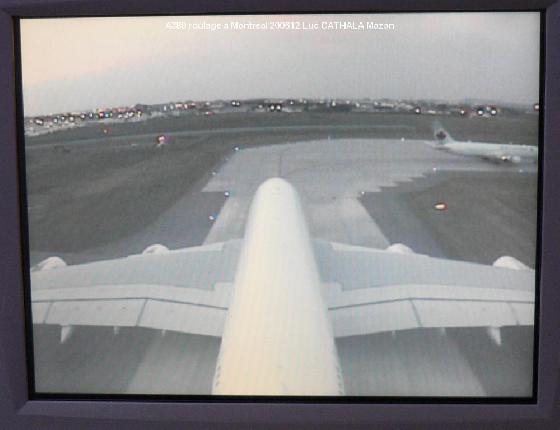 A380 roulage sur l'écran A380 roulage sur l'écran
