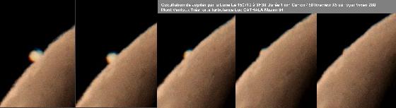 Occultation de Jupiter par la Lune150712 Vixen 260 Occultation de Jupiter par la Lune150712 Vixen 260