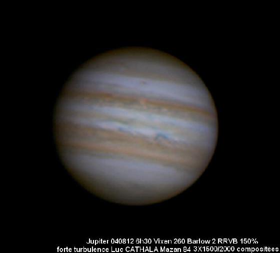 Jupiter 040812 Vixen 260 barlow 2 RRVB flea3 Jupiter 040812 Vixen 260 barlow 2 RRVB flea3