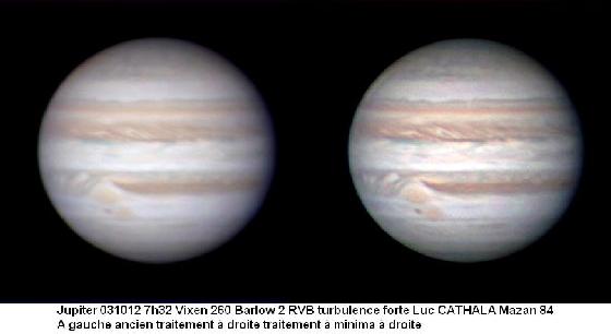 Troisième exemple du nouveau traitement de Jupiter 031012 Troisième exemple du nouveau traitement de Jupiter 031012