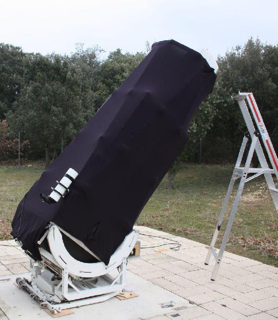 Le chercheur de 80 sur le 625 mm