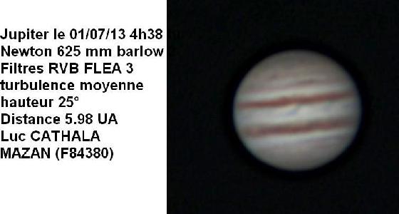 JUPITER 010813 4H38 TU RVB 2 JUPITER 010813 4H38 TU RVB 2