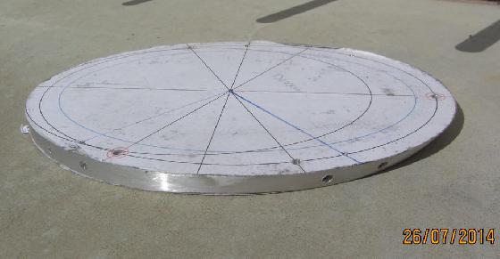 Platine pour secondaire 625 mm Luc CATHALA