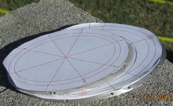 Support de miroir du 625 mm 1