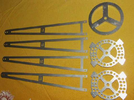 PIECES NETTOYEES 625 MM 