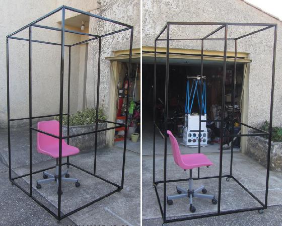 Châssis abri bureau