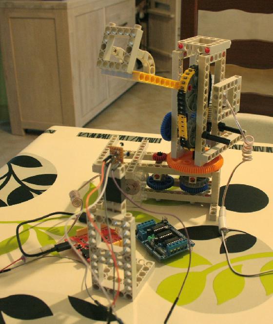 Maquette réflecteur solaire