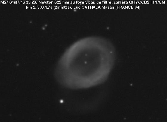 M57 au 625 mm au foyer 04/07/16 bin 2 M57 au 625 mm au foyer 04/07/16 bin 2