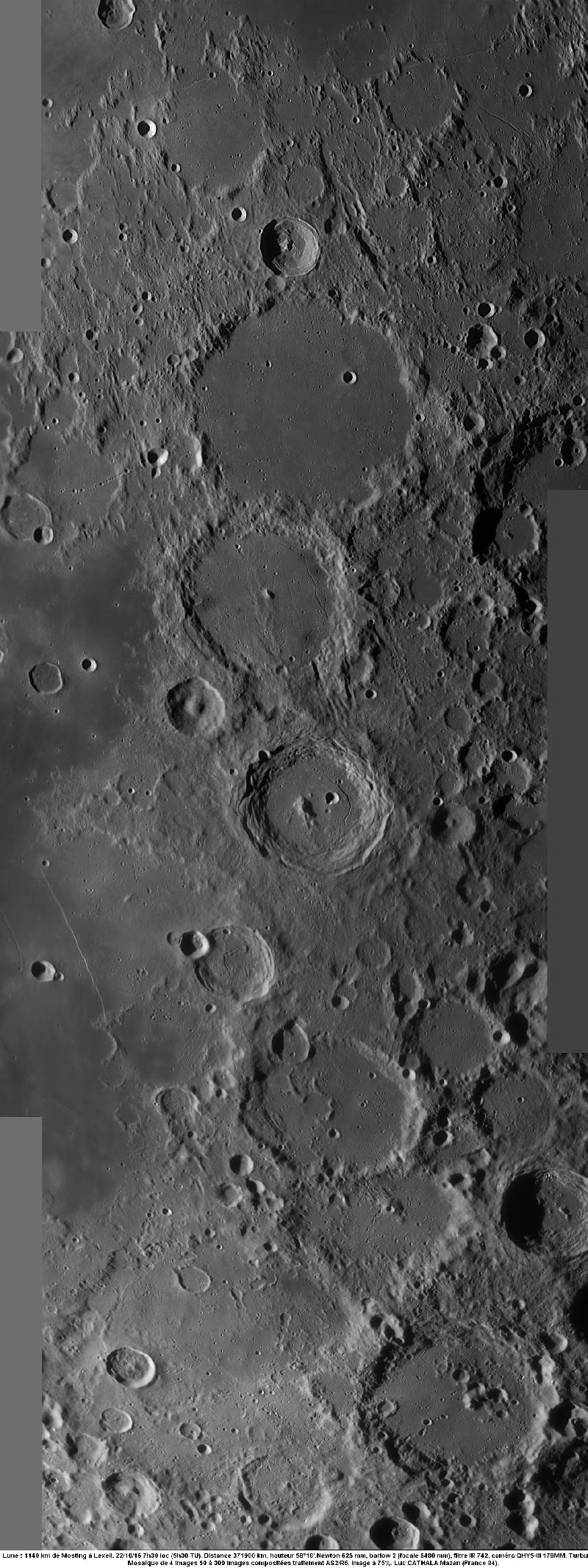 Mosaïque du 22/10/16 625 mm barlow 2 IR 742 75% Luc CATHALA Mosaïque du 22/10/16 625 mm barlow 2 IR 742 75% Luc CATHALA