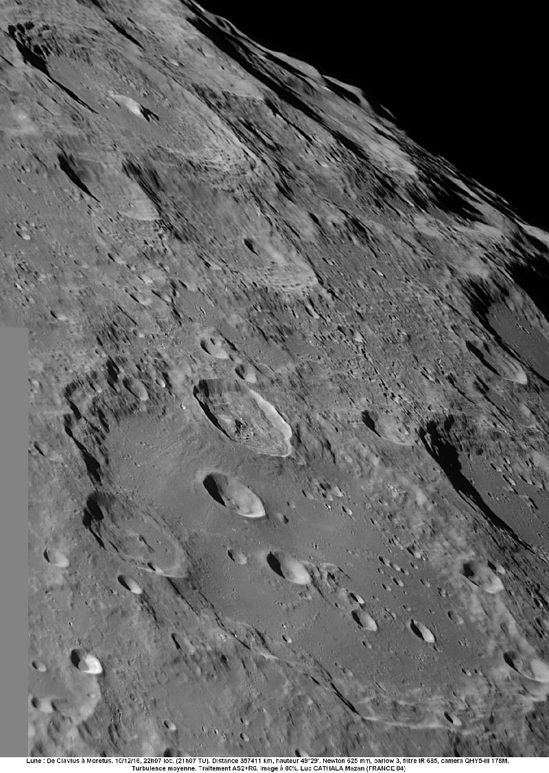 De Clavius à Moretus 10/12/16 625mm barlow 3 IR685 80% Luc CATHALA