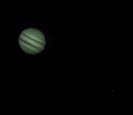 Jupiter et passage de Io Jupiter et passage de Io
