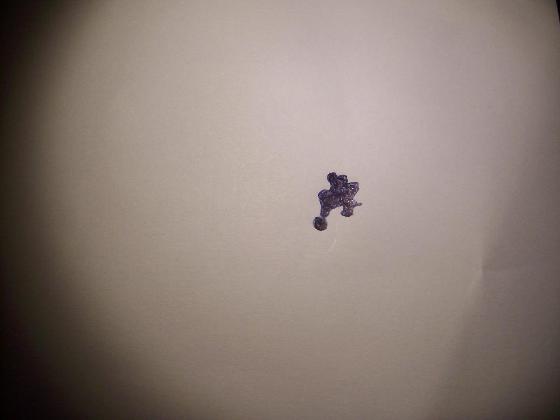 Dessin (microparticule du régolite Lunaire ) Dessin (microparticule du régolite Lunaire )