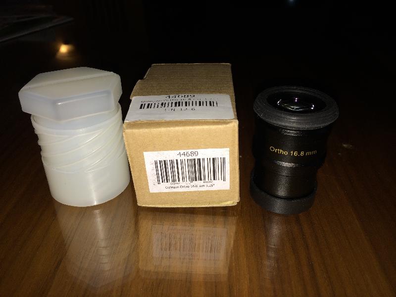 Oculaire OMEGON Ortho 16,8mm 1,25' Oculaire OMEGON Ortho 16,8mm 1,25'