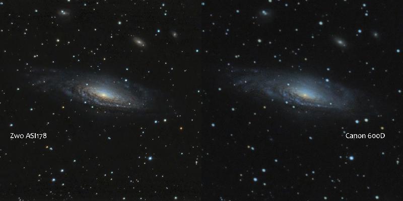 NGC7331 Comparaison