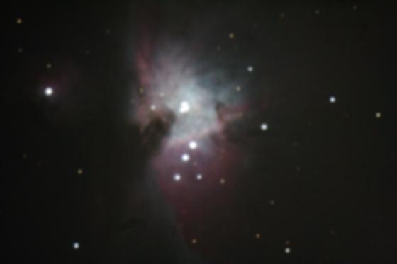 M43 au foyer du LX200 12"