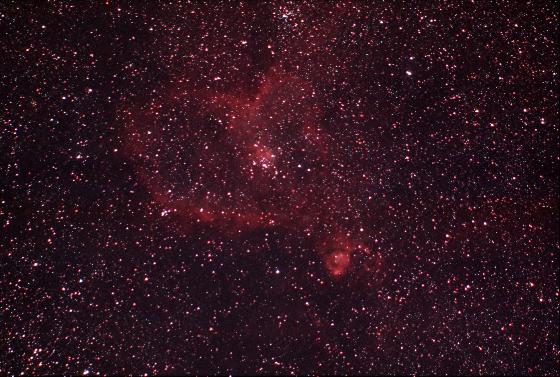 IC 1805, nébuleuse du coeur