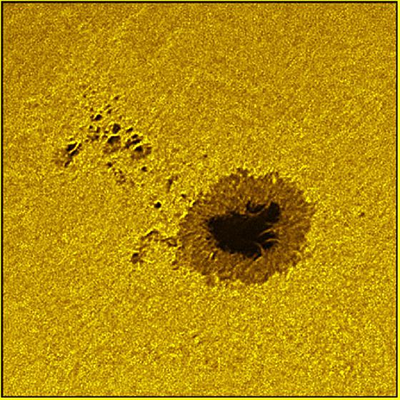 Tache solaire 11/04/2016 Tache solaire 11/04/2016