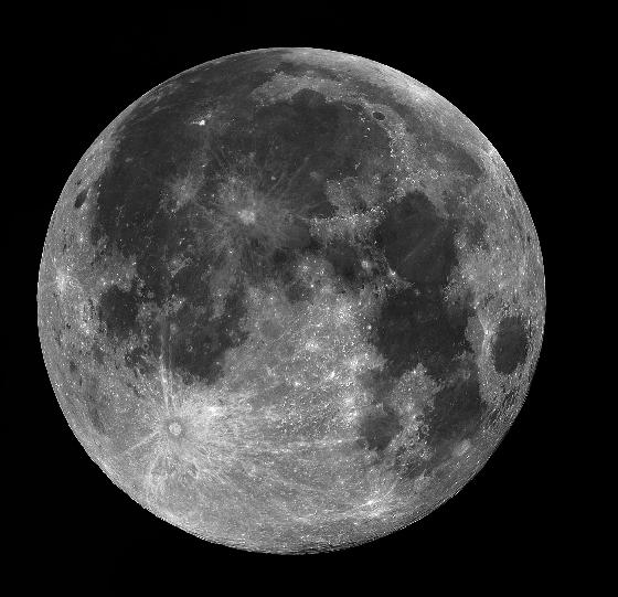 Mosaïque de la pleine Lune Mosaïque de la pleine Lune