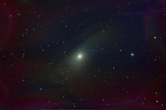 M31 avec des traces M31 avec des traces