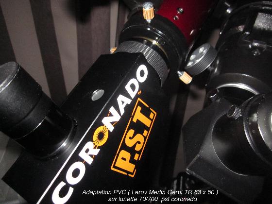 Adaptation PVC pour PST Coronado Adaptation PVC pour PST Coronado