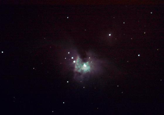 M42 - 2ème photo du ciel profond! M42 - 2ème photo du ciel profond!