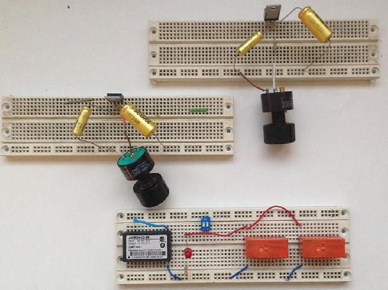 Autoguidate table EQ : essais par modules.