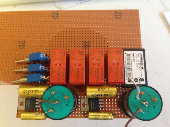 Autoguidate table EQ : essais de placement des composants