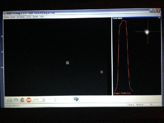 Premier essai de ciblage d'Arcturus