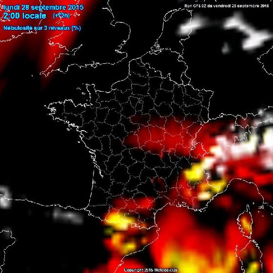 météo prévisionnelle éclipse du 28-29 sept à 2h météo prévisionnelle éclipse du 28-29 sept à 2h