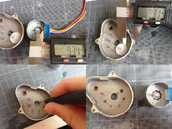 Transformation moteur EQ1 en pas à pas (1/5)