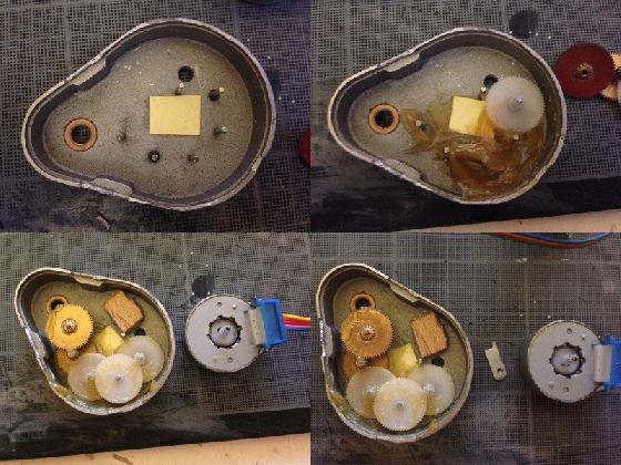 Transformation moteur EQ1 en pas à pas (3/5)